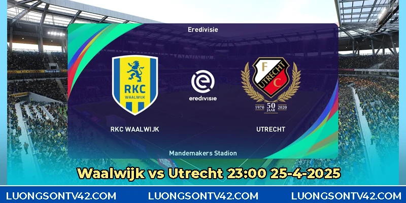 Waalwijk và Utrecht phân tích trận đấu